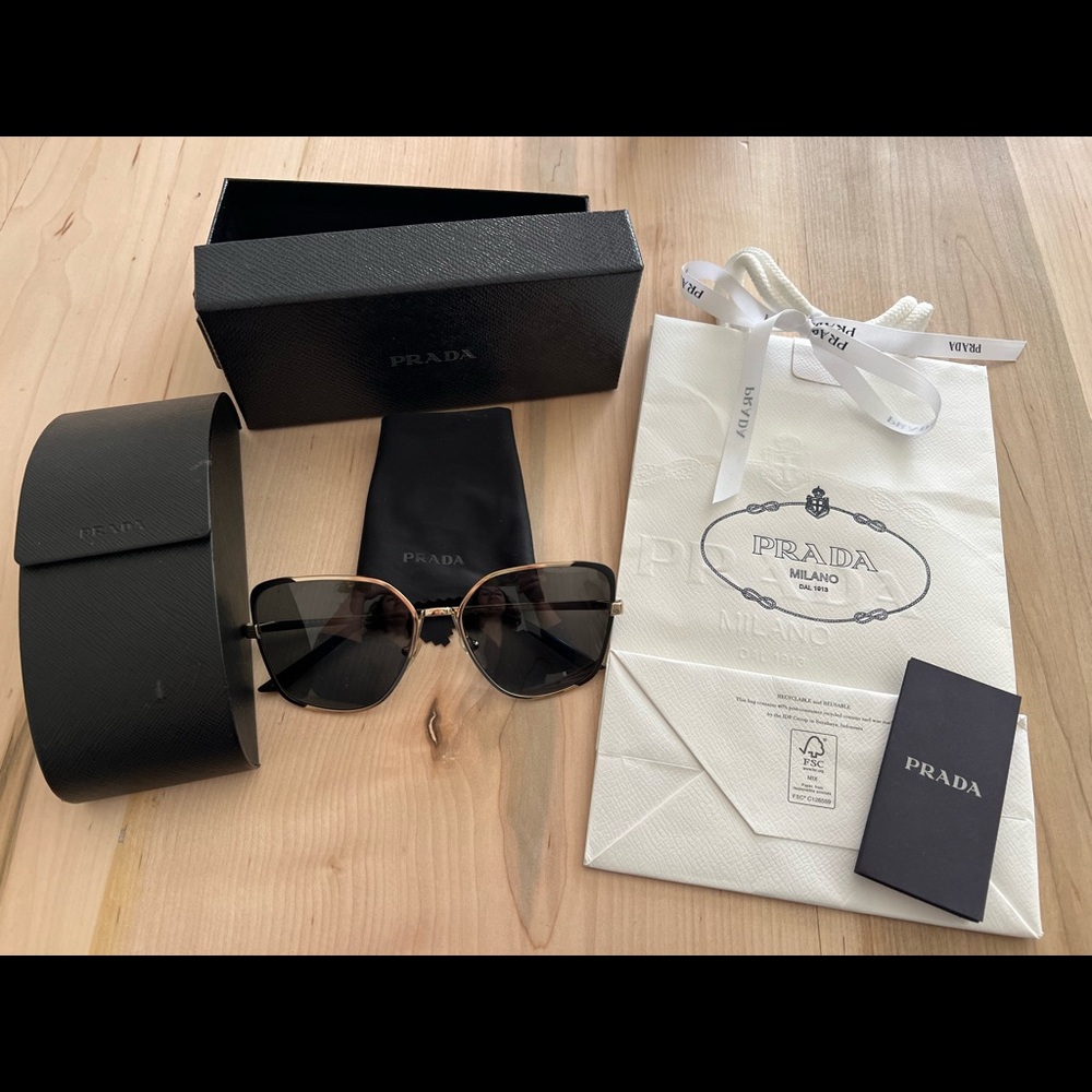 Good Condition, Authentic Prada Polarized Sunnies. - image 1